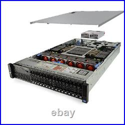 Dell PowerEdge R820 Server 4x E5-4650L 2.60Ghz 32-Core 128GB H710