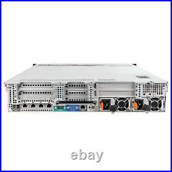 Dell PowerEdge R820 Server 4x E5-4650 2.70Ghz 32-Core 128GB H310 Rails
