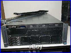 Dell PowerEdge R910 Virtualization Server 4x2.26GHz 32 Core 256GB 4x300GB SAS