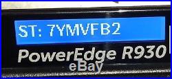 Dell PowerEdge R930 Server 4 x ES E7-8890v4 256GB 10x480GB SSD Sata+3x600GB SAS