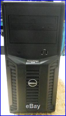 Dell PowerEdge T110 Tower Server Intel Core i3-540 DC 3.07GHz 4GB 2x250GB DVD