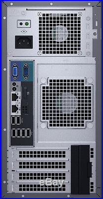 Dell PowerEdge T130 8GB RAM 2TB 2x1TB RAID E3-1220 v5 Server 2012 R2 Essentials