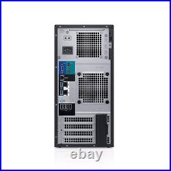 Dell PowerEdge T140 Tower Server E-2146G 3.50Ghz 6-Core 32GB 2x 3TB H330