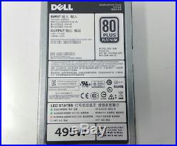 Dell PowerEdge T320 T420 T620 R620 R720 Server Power Supply 495W N24MJ 3GHW3