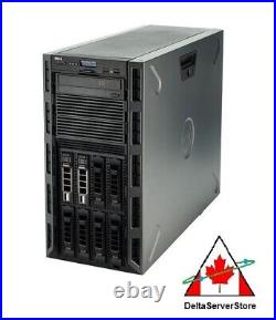 Dell PowerEdge T330 Server-Xeon E3-1220 V5-64GB-2x 300GB-PERC H730