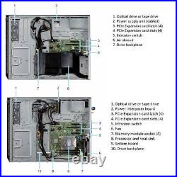 Dell PowerEdge T340 8x 3.5 10K 12Gb/s SAS HDD 1x E-2136 3.30Ghz 6C H330