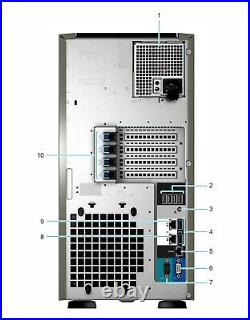 Dell PowerEdge T340 Server 8GB RAM 2TB 2x1TB RAID 3.4GHz Xeon QC E-2224 NEW