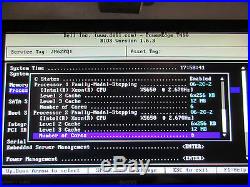 Dell PowerEdge T410 2x XEON X5650 Hexa-Core @ 2.67GHz 24GB DDR3 H700 NO HD +