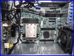 Dell PowerEdge T430 Tower Server Xeon E5-2630 V3 2.4Ghz 8-core 8GB H330 2x1100W