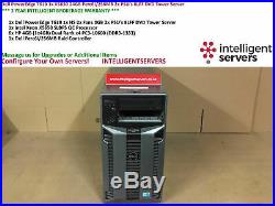 Dell PowerEdge T610 1x X5650 24GB Perc6i/256 2x PSU's 8LFF DVD Tower Server