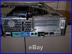 Dell Poweredge 2850 Server 2x2.8GHz DC 64-Bit CPUs 3X146GB 15K RAID DRAC 4GB