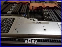 Dell Poweredge M910 4x E7540 24 Cores 48 Threads No Ram No Drives Blade 2.27GHz
