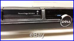Dell Poweredge R210 II Server with QC 3.1GHz E3-1220, 2TB 7.2K RPM, 16GB RAM