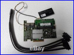 Dell Poweredge R210 Server Perc H700 Pci Raid Kit Battery Cables For Cabled Hdd