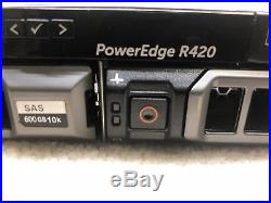 Dell Poweredge R420 Windows 2008 R28cores 16 Threads12gb 4 X 600gb Sas
