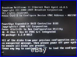 Dell Poweredge R610, 2x Xeon E5520 2.27GHz (8-Core Total), 6GB, 2x PSU, No HDD