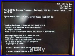 Dell Poweredge R900 4x Xeon 2.4ghz E7450 24 Cores 128gb 5x 300gb Rails & Bezel