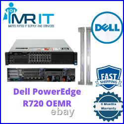 Dell R720 8Bay 2x E5-2620 6CORE 2.00GHz 128GB Ram H710 RAILS INCLUDED