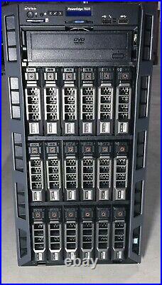 Dell T630 PowerEdge Tower Server 18Bays PERC H730P XEON E5-2630 V3 2.4GHZ 10g