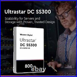 Dell WD Ultrastar SS300 800GB SAS 12Gb/s 2.5 SSD with Tray G14 HUSMM3280ASS204