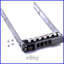 G176J 2.5 SAS SATA HDD Hard Drive Tray Caddy with Screw for DELL PowerEdge R610