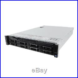 High-End Dell PowerEdge R720 Server 2x 2.60Ghz E5-2670 8C 128GB 8x300GB 15K SAS