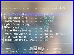 Poweredge T610 Server E03S 2x2.4GHZ E5530, 4GB Ram, No HDD 15k 2x Pwr supplies